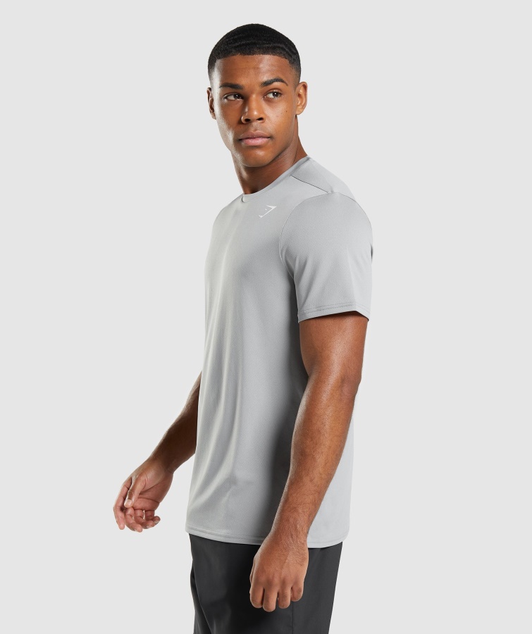 Gymshark Ankomst Regular Fit T-shirt Smokey Grey