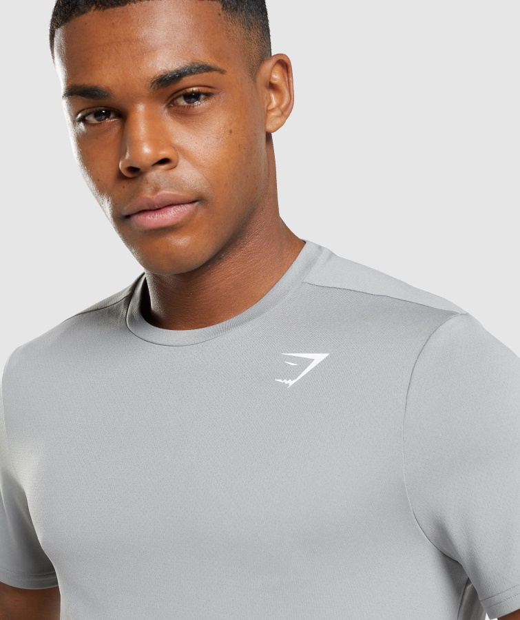 Gymshark Ankomst Regular Fit T-shirt Smokey Grey