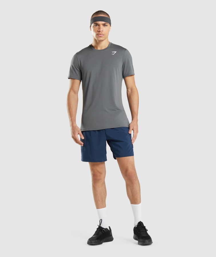 Gymshark Ankomstshorts Marineblå