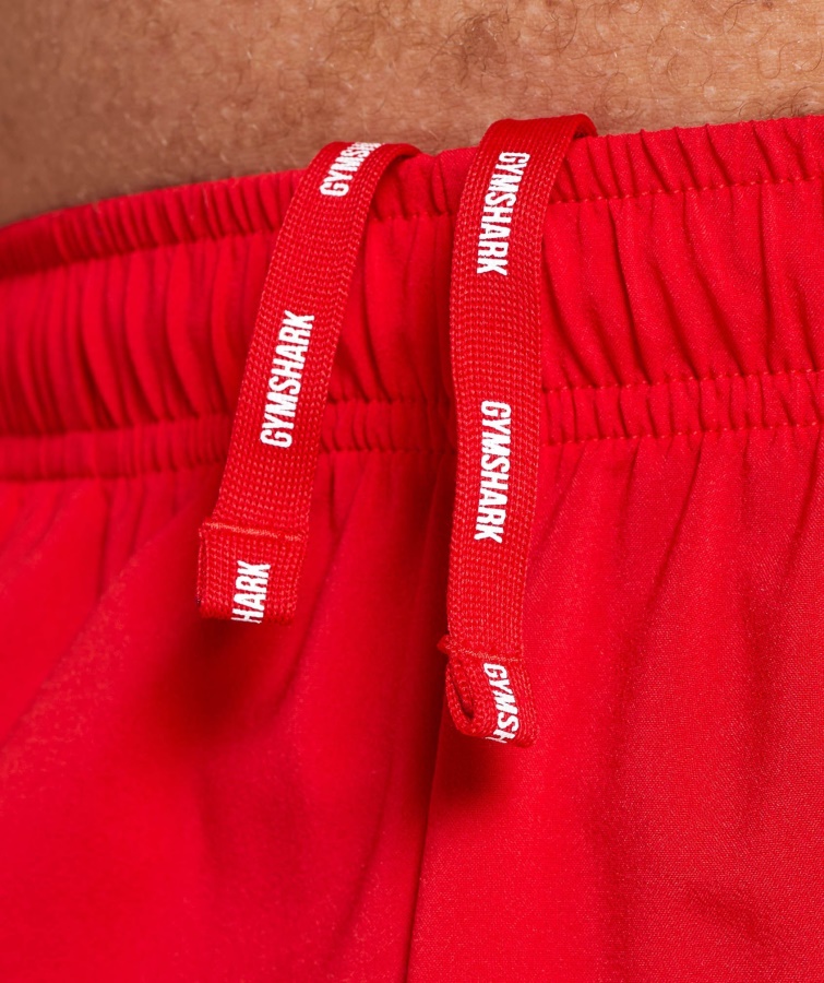 Gymshark Ankomst Shorts Rød