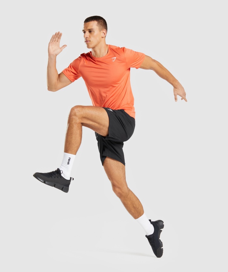 Gymshark Ankomst T-shirt Papaya Orange