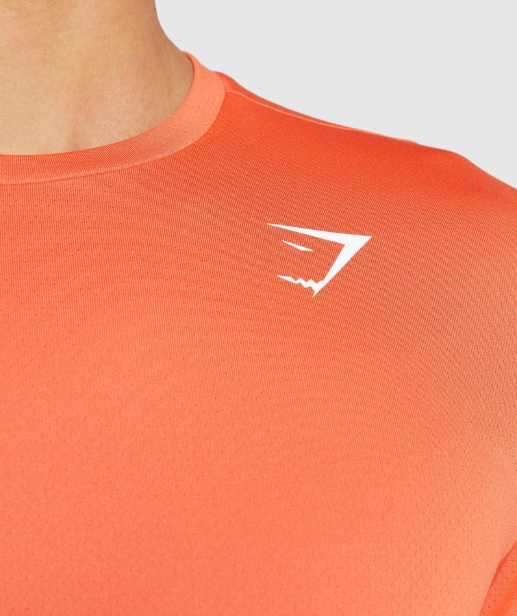 Gymshark Ankomst T-shirt Papaya Orange