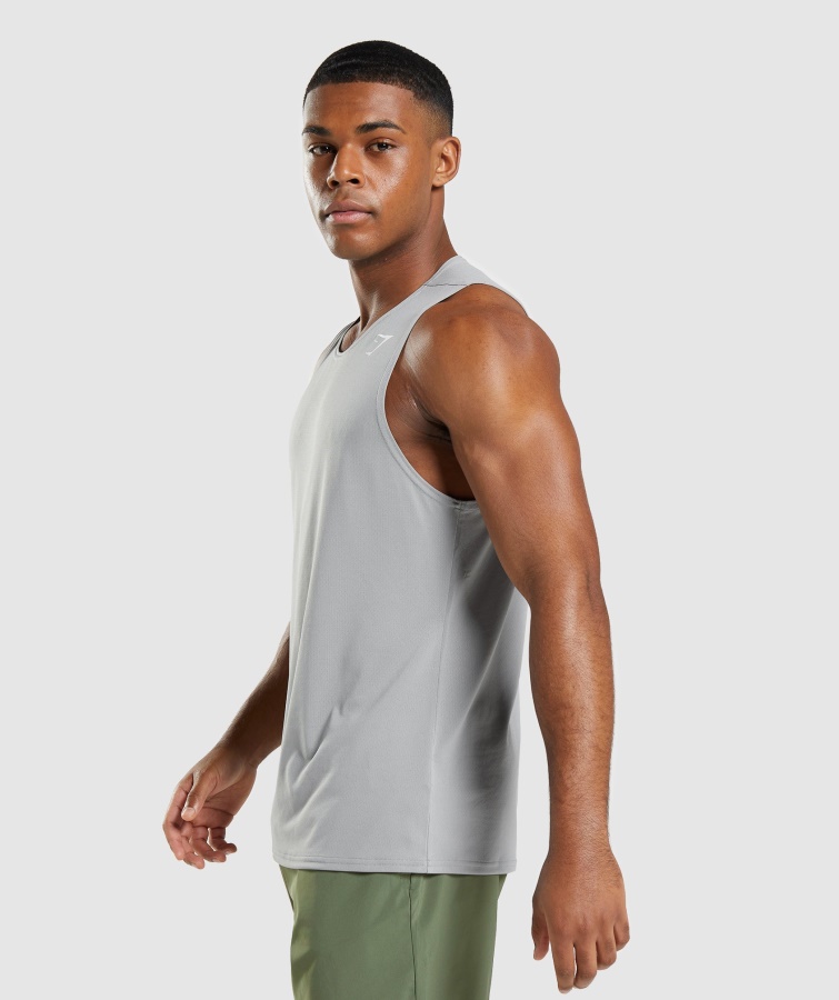 Gymshark Ankomst Tank Smokey Grey
