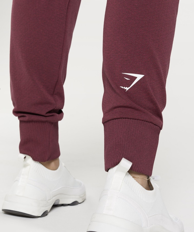Gymshark Bagt Maroon Marl Vital Seamless 2.0 Joggers