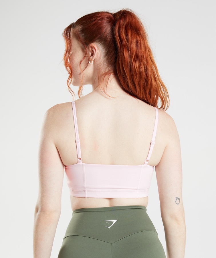 Gymshark Bandeau Sports Bh Sød Pink