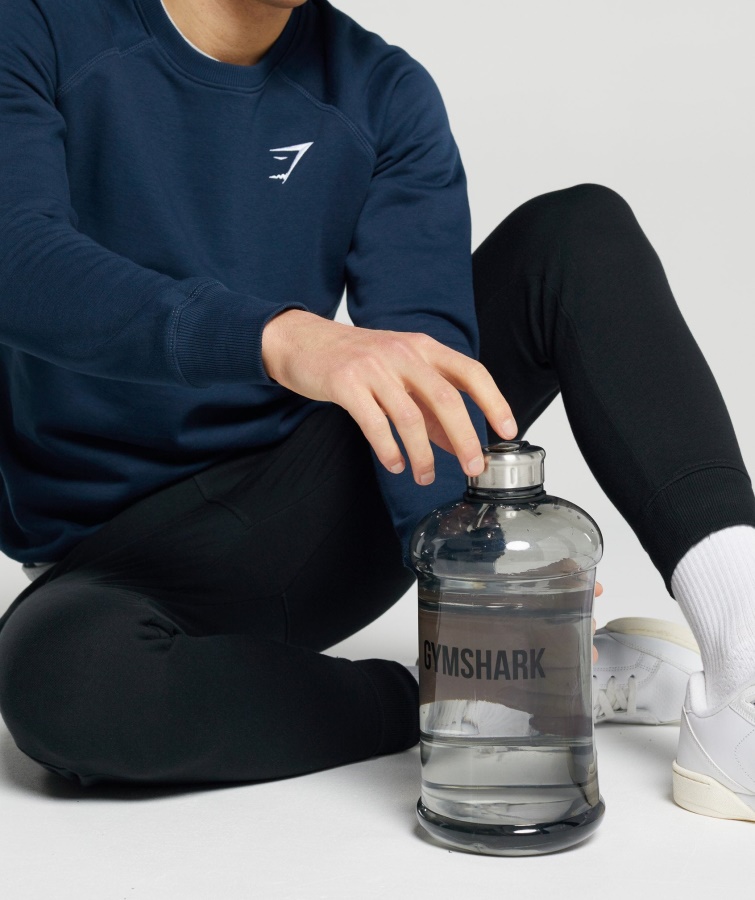 Gymshark Sort 2,2l Vandflaske