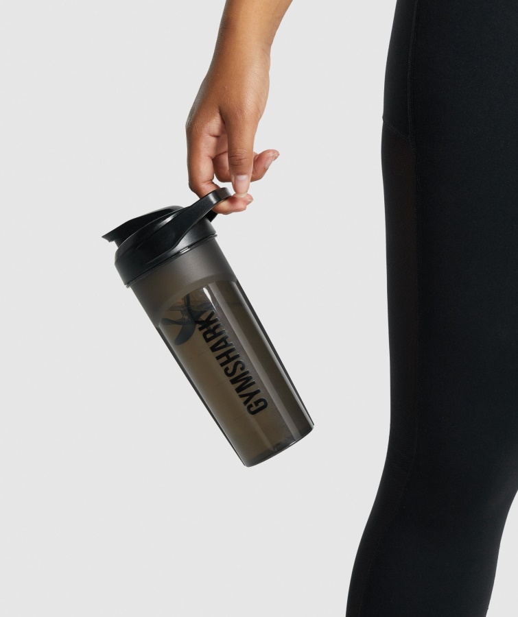 Gymshark Sort 600ml Shaker Flaske
