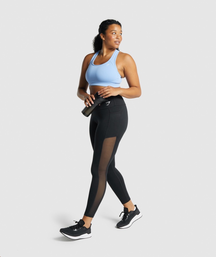 Gymshark Sort 600ml Shaker Flaske