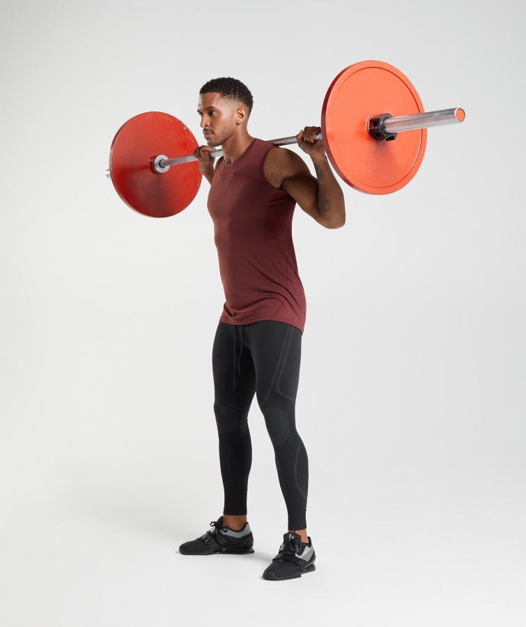 Gymshark Sort-koksgrå 315 Sømløse Strømpebukser