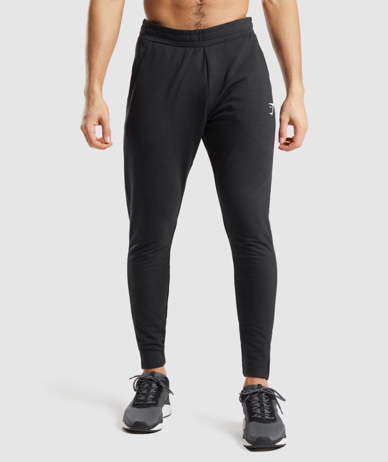 Gymshark Sorte Kritiske 2.0 Joggere