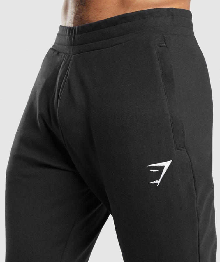 Gymshark Sorte Kritiske 2.0 Joggere