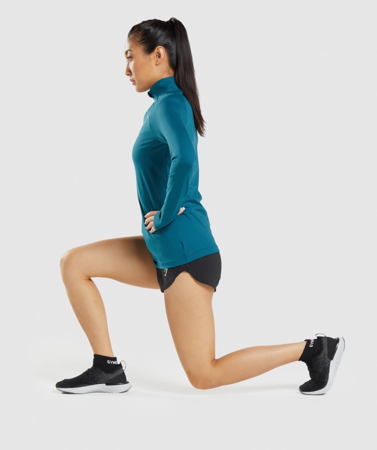 Gymshark Sorte Jacquard Quarter Sokker 3pk