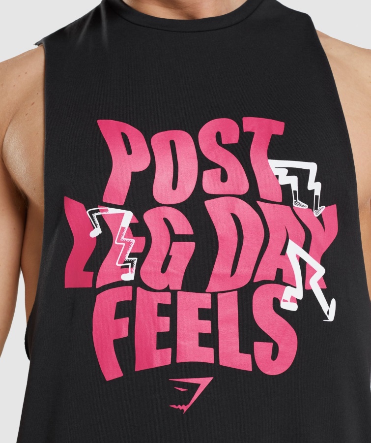 Gymshark Sort Ben Dag Drop Arm Tank