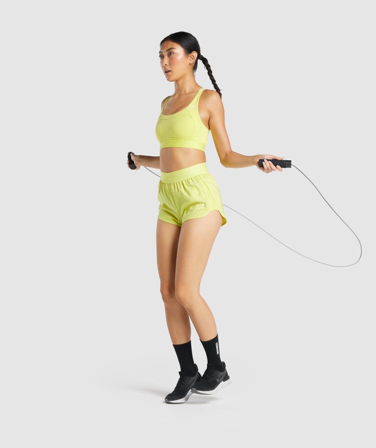 Gymshark Sort Premium Broderet Crew Sok 1pk