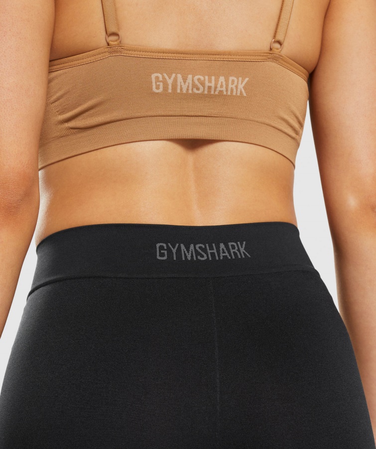 Gymshark Sorte Sømløse Boksere