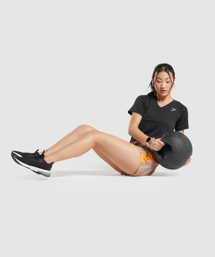 Gymshark Sort Sport Midi T-shirt