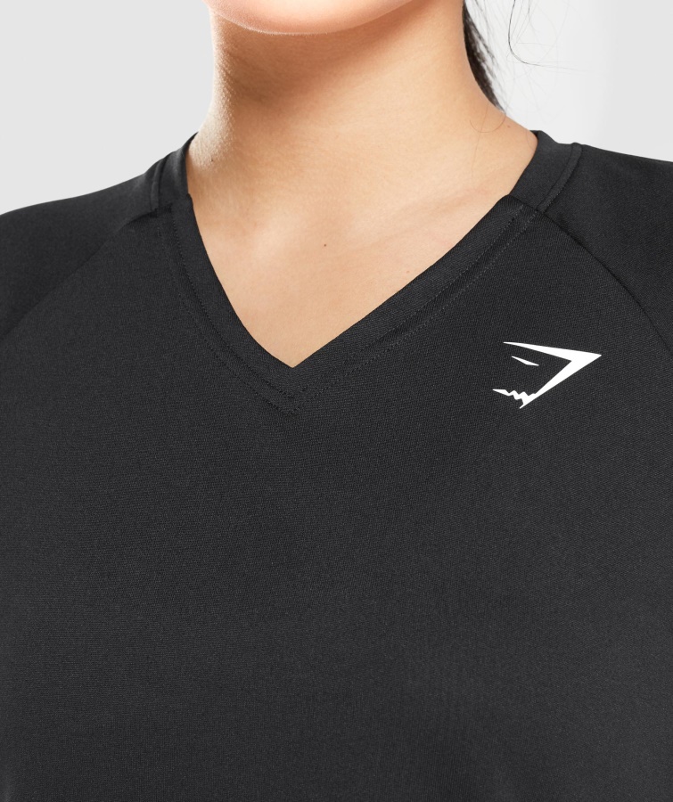 Gymshark Sort Sport Midi T-shirt