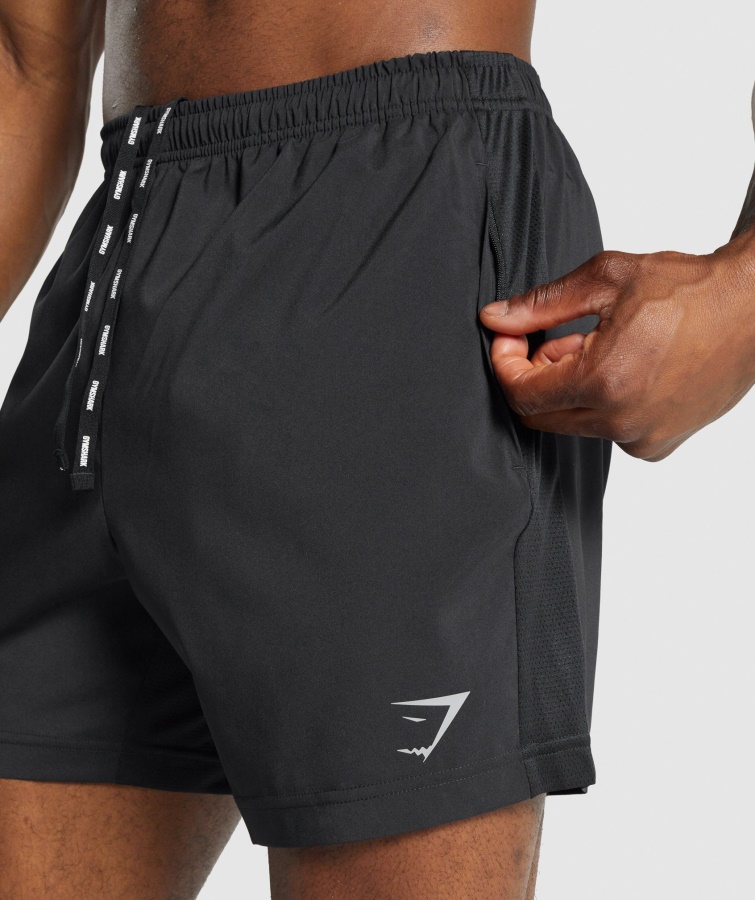 Gymshark Sorte Sportsshorts