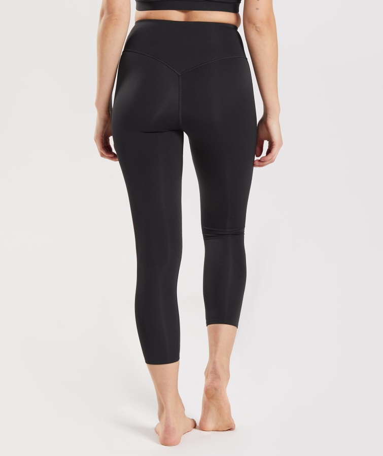 Gymshark Black Studio 7-8 Leggings