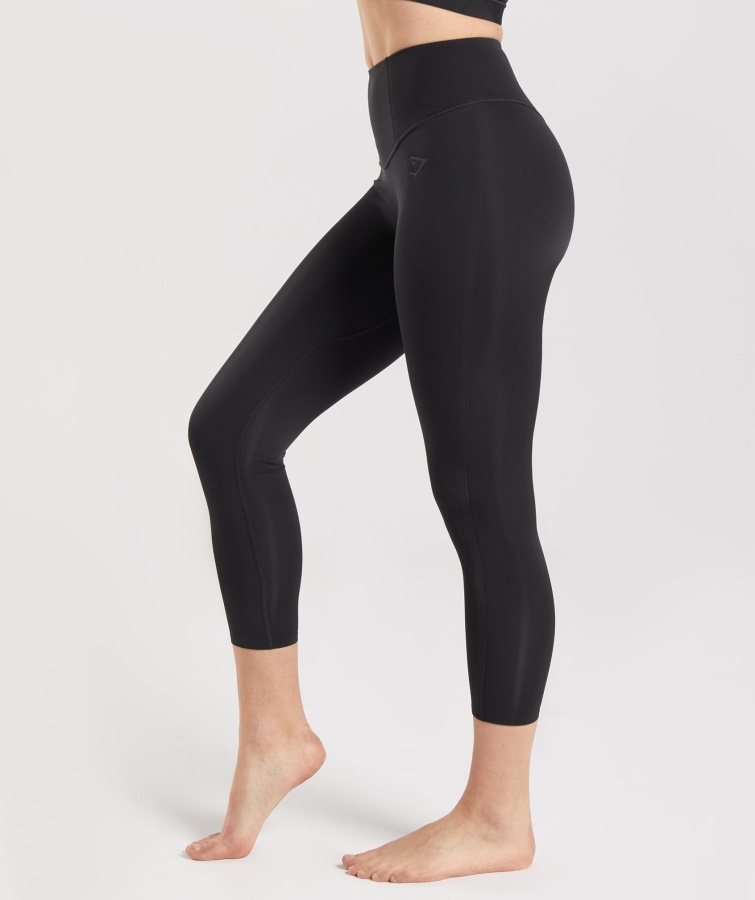 Gymshark Black Studio 7-8 Leggings