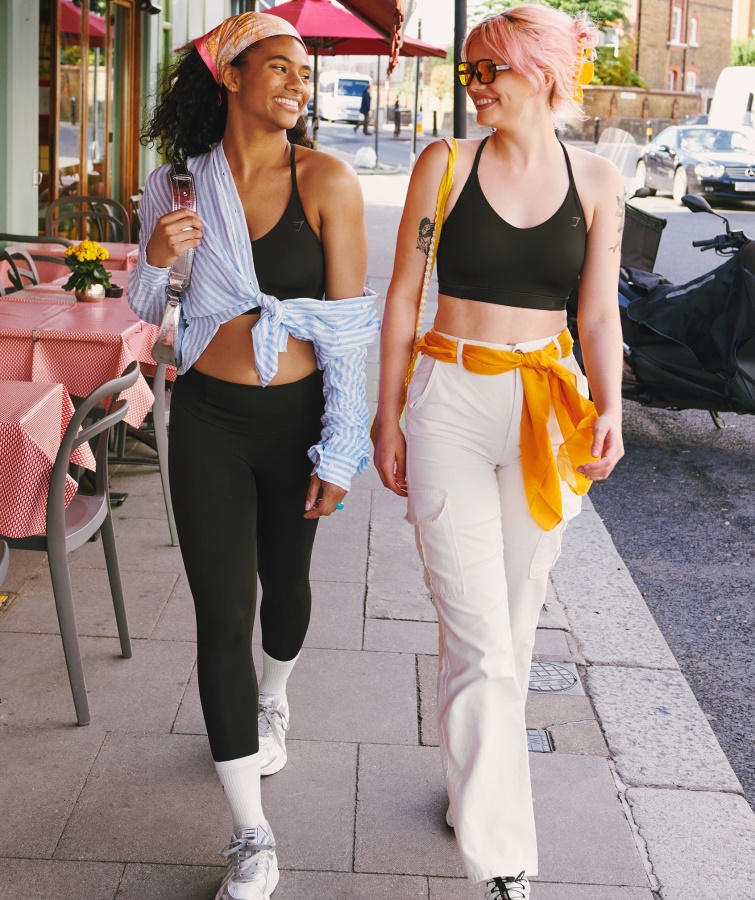 Gymshark Black Studio 7-8 Leggings