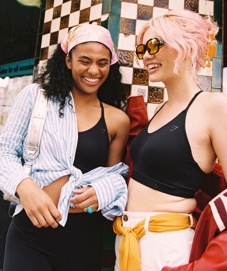 Gymshark Sort Studie Sport God