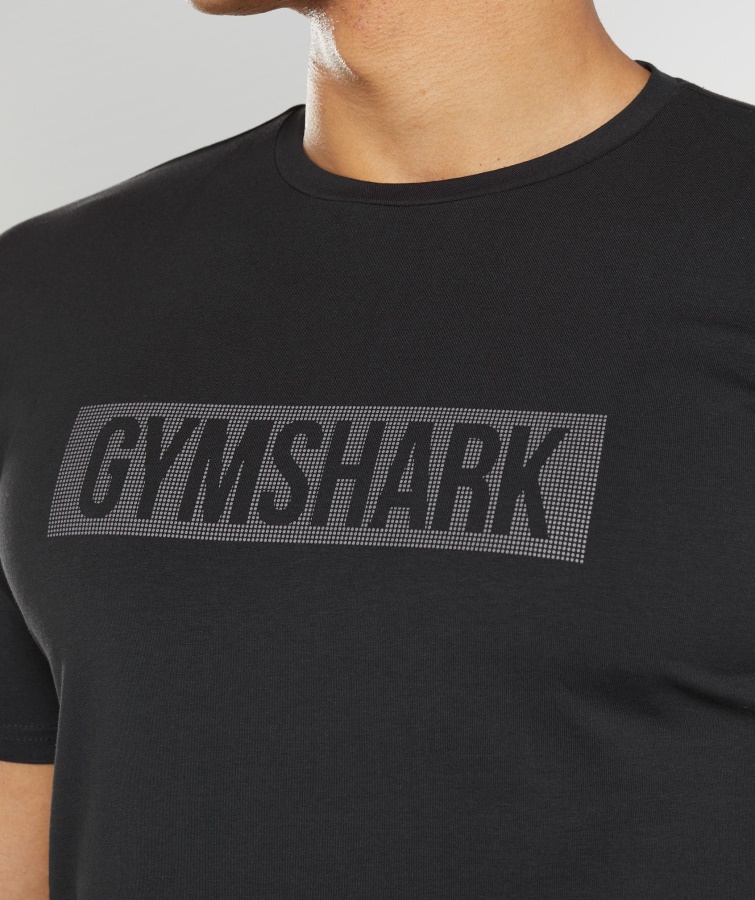 Gymshark Blok T-shirt Sort