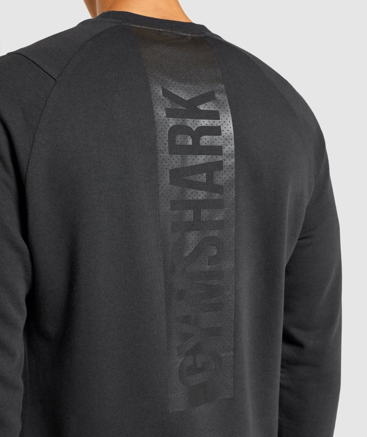 Gymshark Fed Besætning Sort