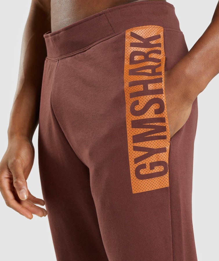 Gymshark Fed Joggers Kirsebærbrune