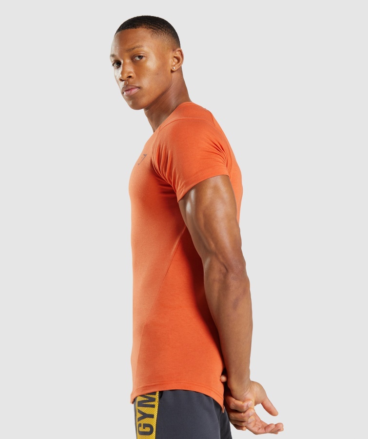 Gymshark Fed T-shirt Ler Orange