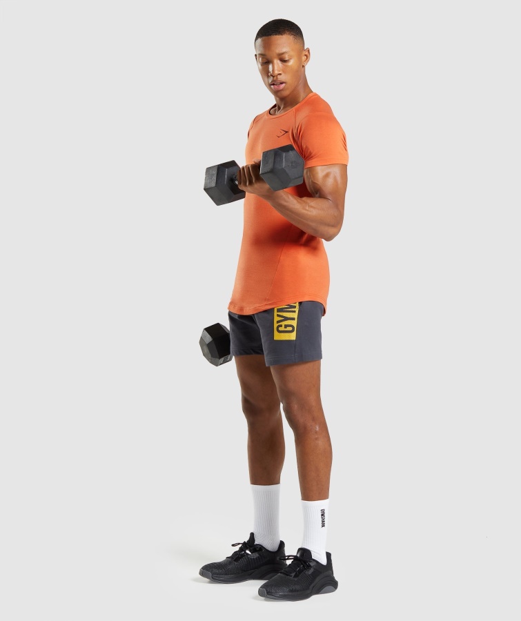 Gymshark Fed T-shirt Ler Orange