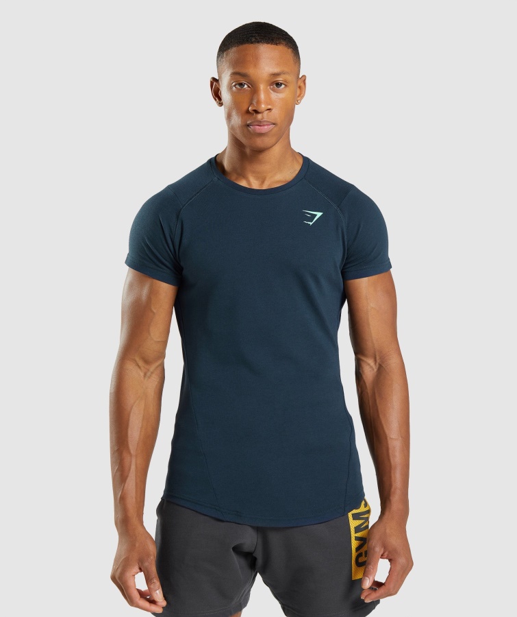 Gymshark Fed T-shirt Marineblå