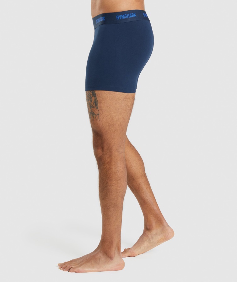 Gymshark Boksere 2pk Kerne Oliven-marine