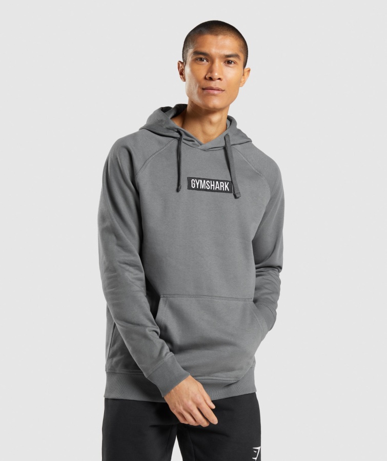 Gymshark Charcoal Central Hættetrøje