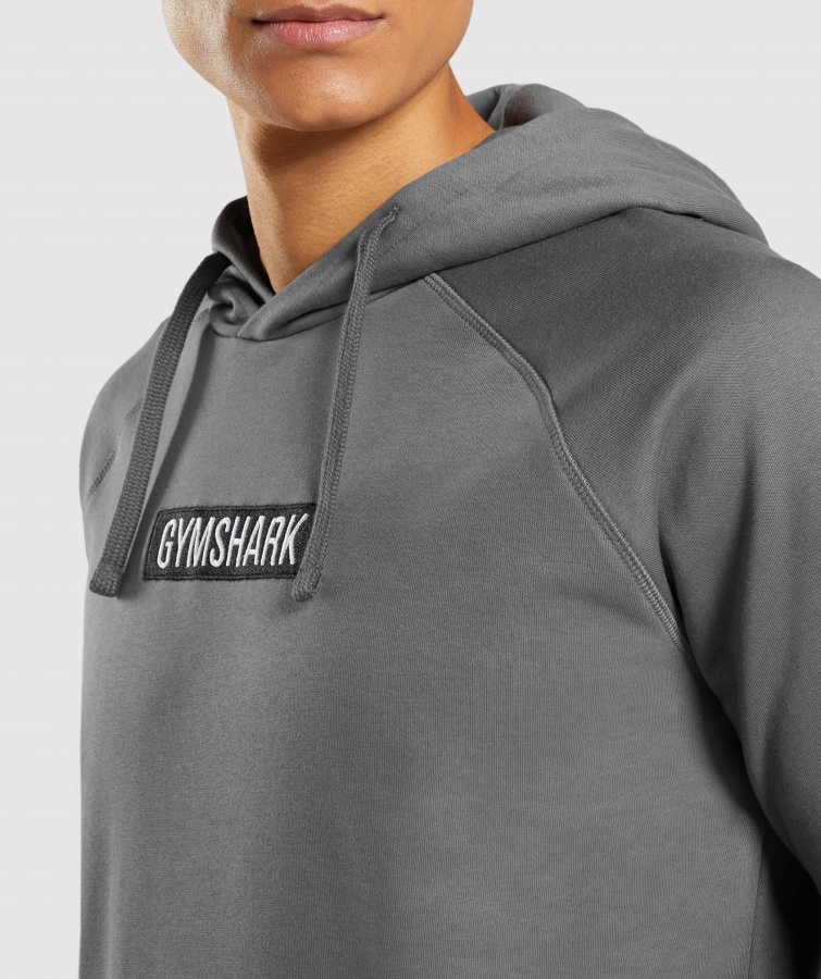 Gymshark Charcoal Central Hættetrøje