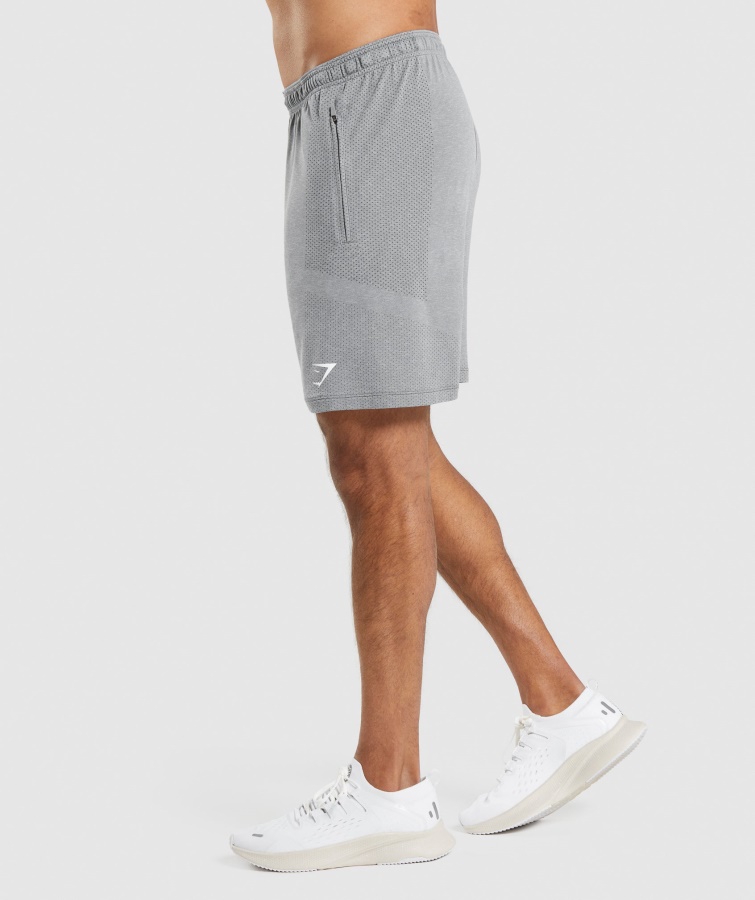 Gymshark Koksgrå Marl Vital Light Shorts
