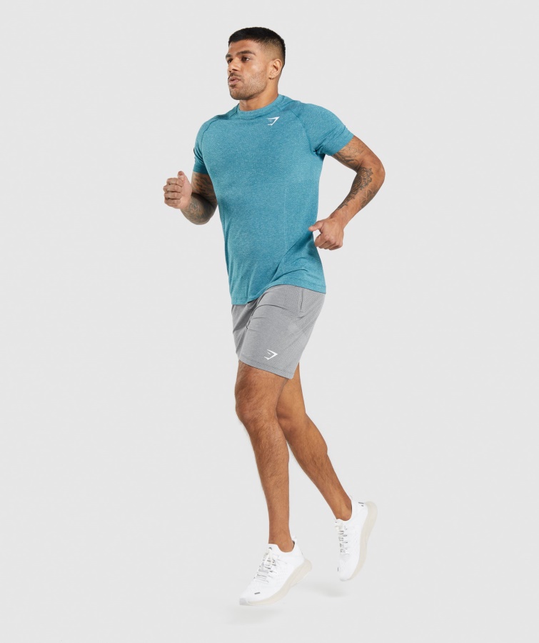 Gymshark Koksgrå Marl Vital Light Shorts