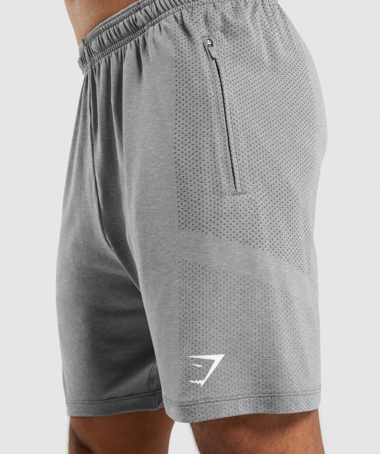 Gymshark Koksgrå Marl Vital Light Shorts