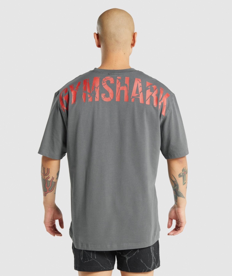 Gymshark Koksgrå Power T-shirt