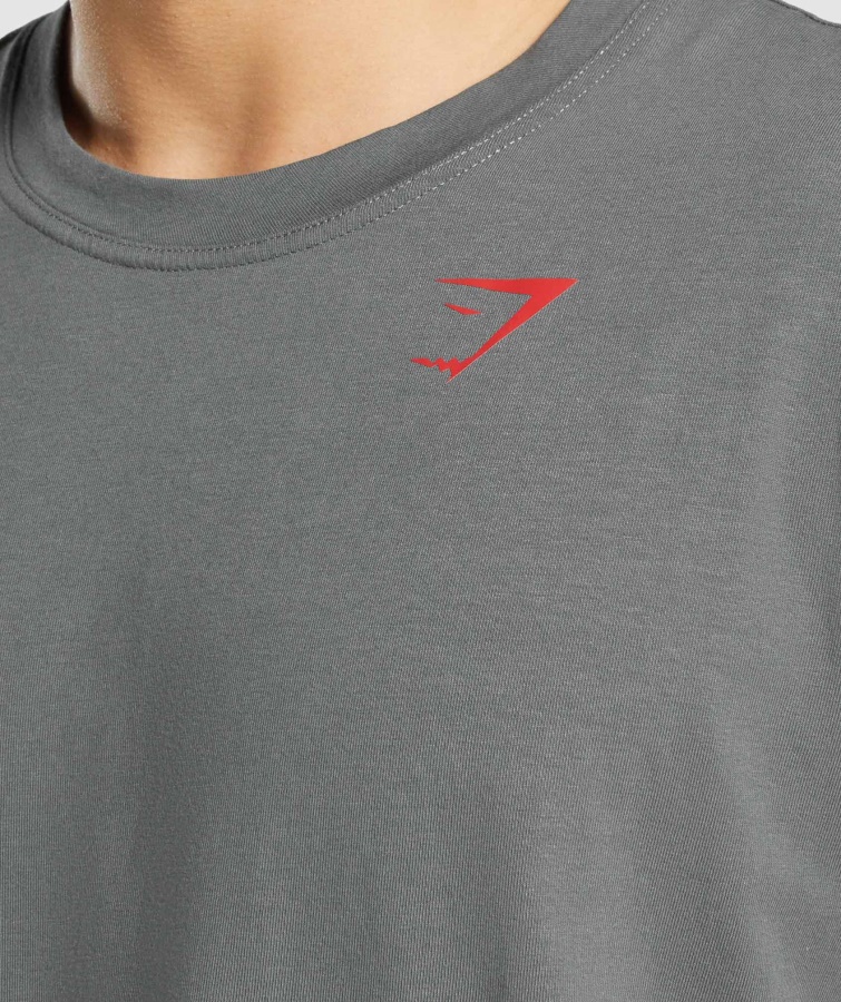 Gymshark Koksgrå Power T-shirt