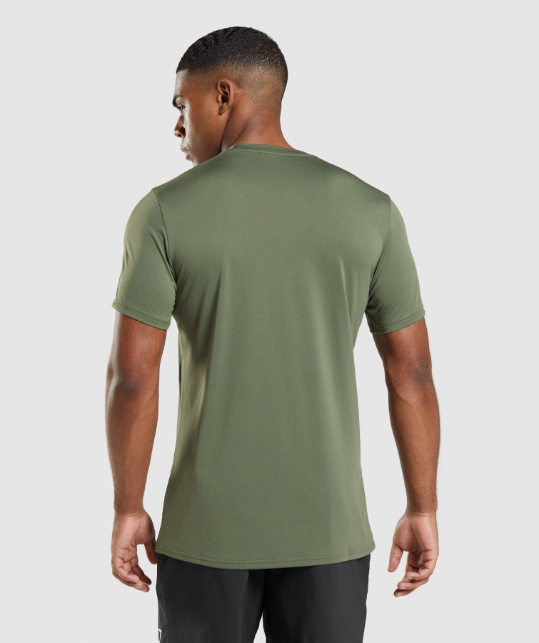 Gymshark Core Oliven Ankomst T-shirt