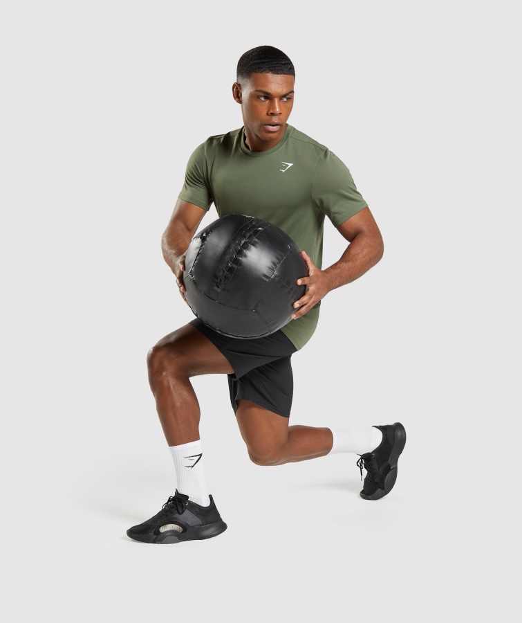 Gymshark Core Oliven Ankomst T-shirt