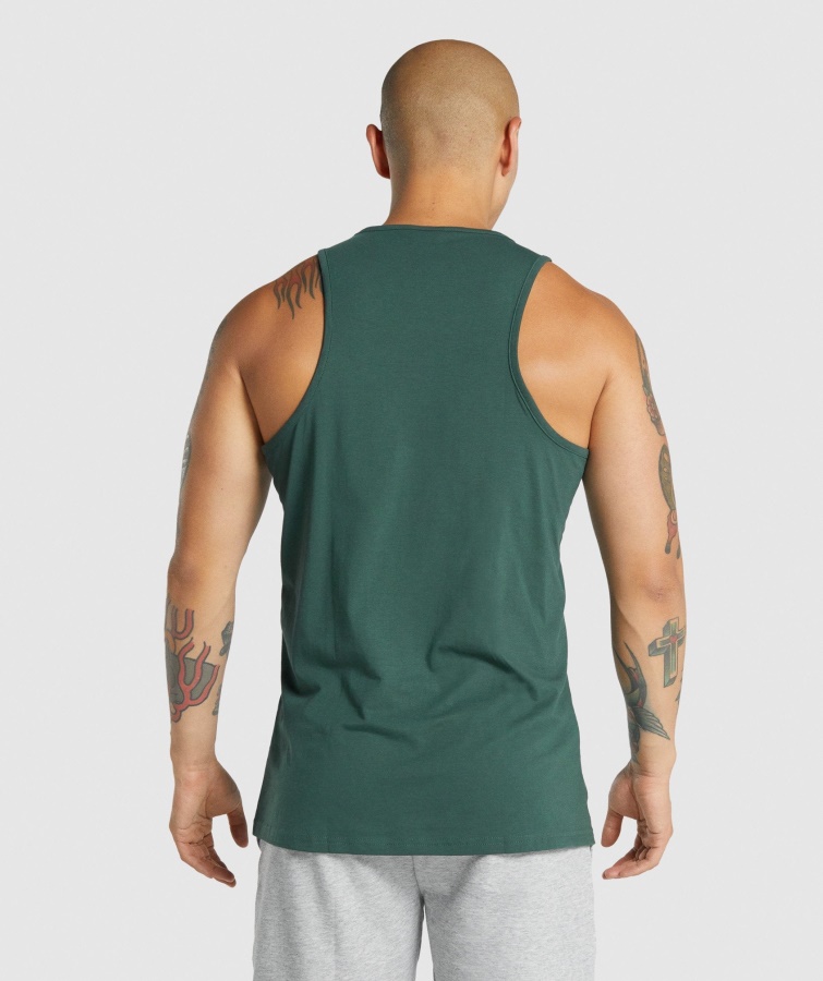 Gymshark Mørkegrøn Kritisk 2.0 Tank