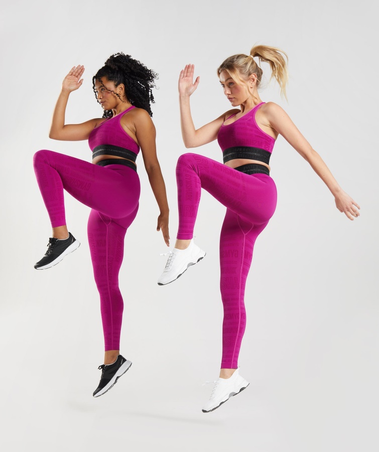 Gymshark Dragon Pink Vision Leggings