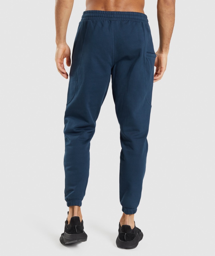 Gymshark Essential Oversized Jogger Marineblå