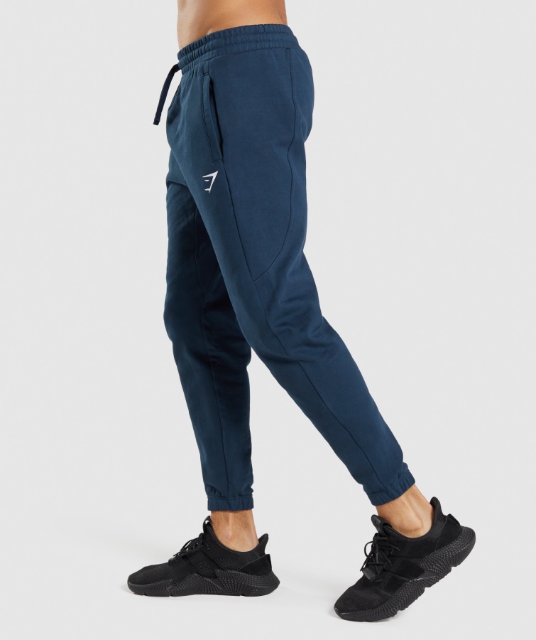 Gymshark Essential Oversized Jogger Marineblå
