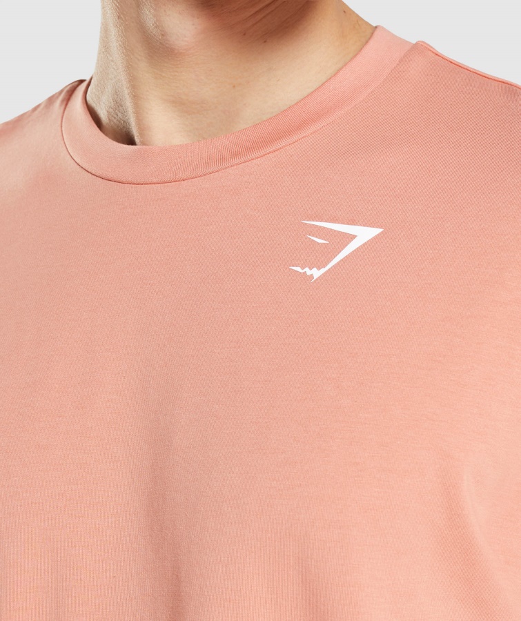 Gymshark Essential Oversized T-shirt Nevada Pink