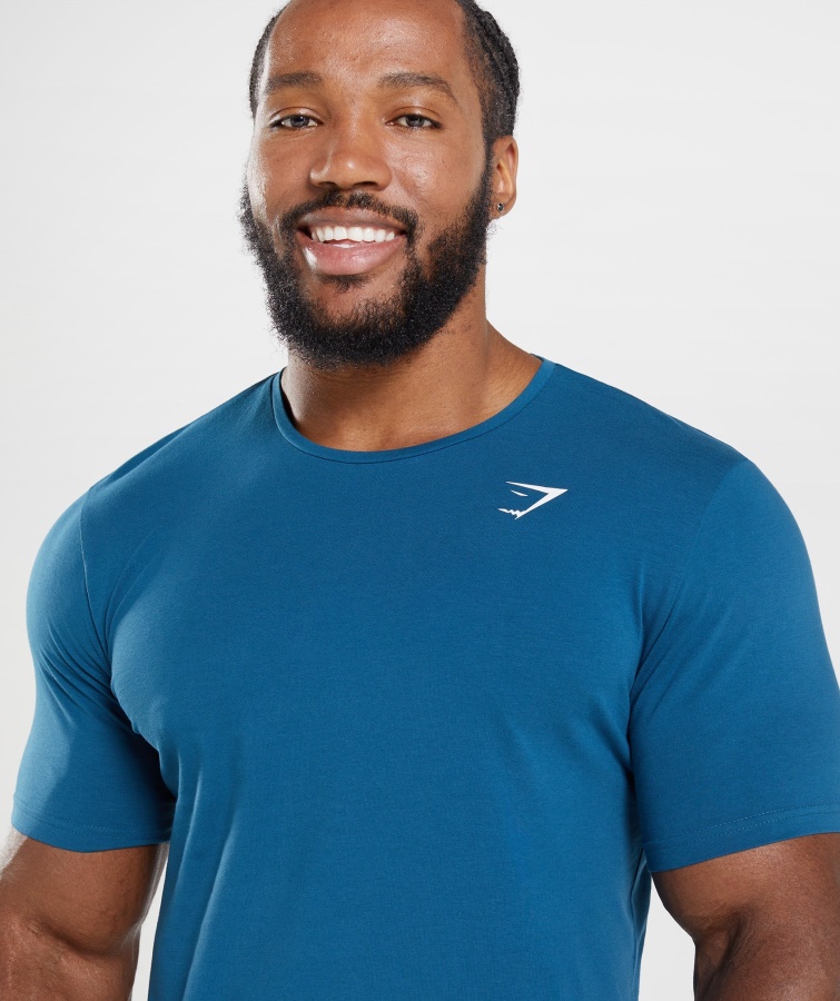 Gymshark Essential T-shirt Atlantic Blue
