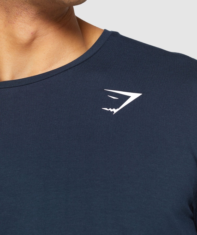 Gymshark Essentiel T-shirt Marineblå
