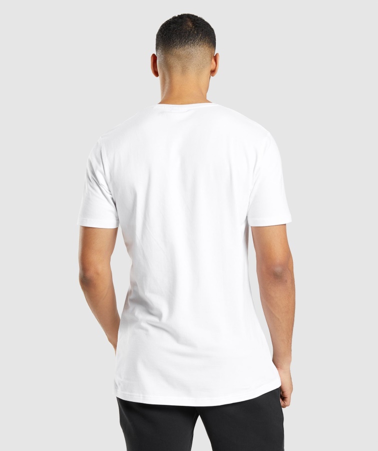 Gymshark Essential T-shirt Hvid